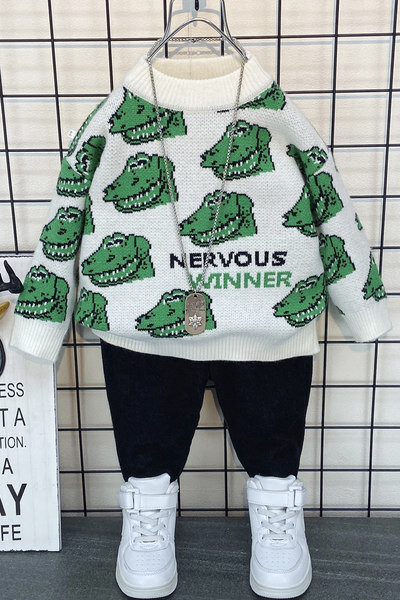 Novi model proljetnog dječjeg kompleta iz dva dijela za dječake