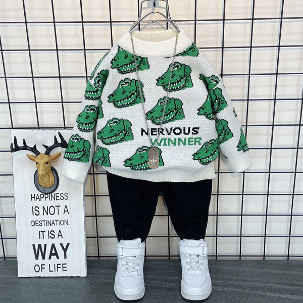 Novi model proljetnog dječjeg kompleta iz dva dijela za dječake