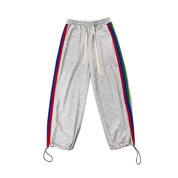 Ανδρικό μοντέρνο παντελόνι με κορδόνια