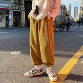 Ανδρικό casual παντελόνι  απλό αρδύ μοντέλο