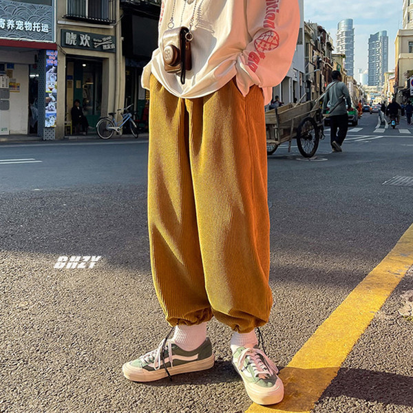 Ανδρικό casual παντελόνι  απλό αρδύ μοντέλο