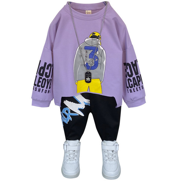 Μοντέρνα παιδικά σετ με εφαρμογή χρώματος σε τρία χρώματα