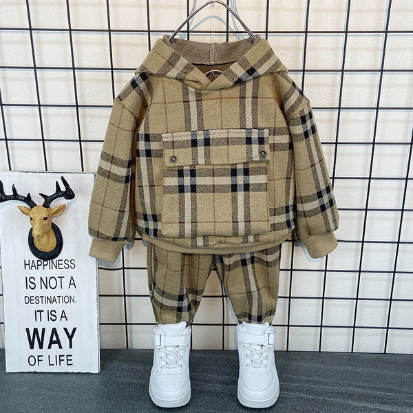 Νέο μοντέλο παιδικό σετ από δύο μέρη με κουκούλα