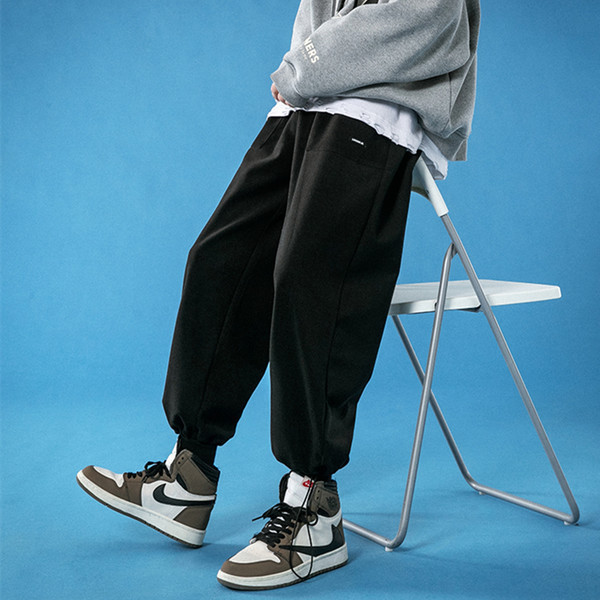 Široki model muških sportsko-casual hlača