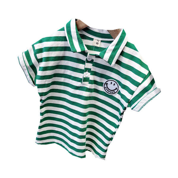 Νέο καλοκαιρινό σετ ριγέ μπλούζα και σορτς