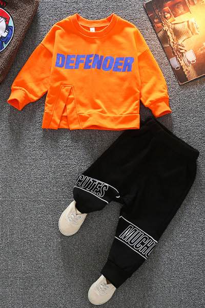 Dječji set s natpisom za dječake