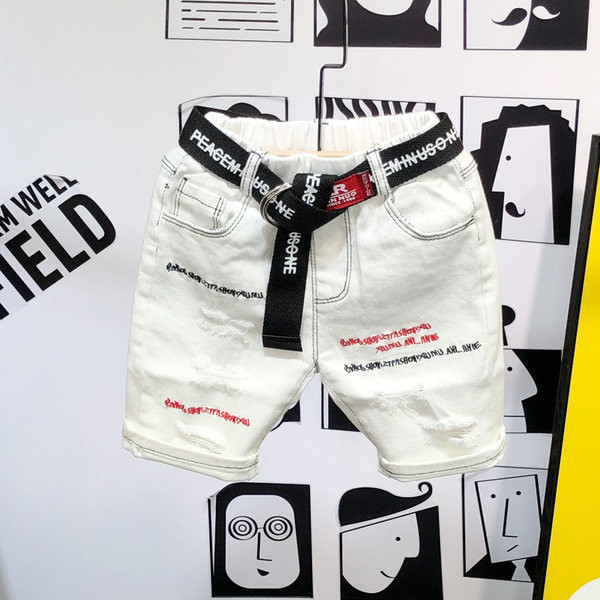 Καλοκαιρινό σετ - μπλούζα με κλασικό κολάρο και σορτς