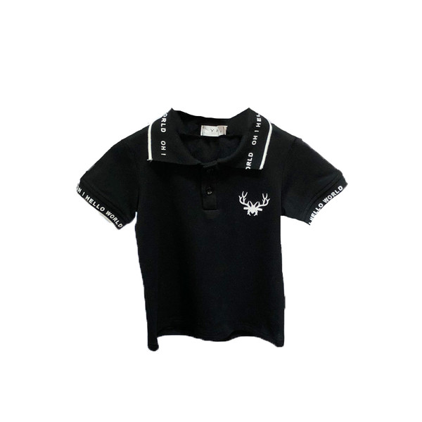 Καλοκαιρινό σετ - μπλούζα με κλασικό κολάρο και σορτς