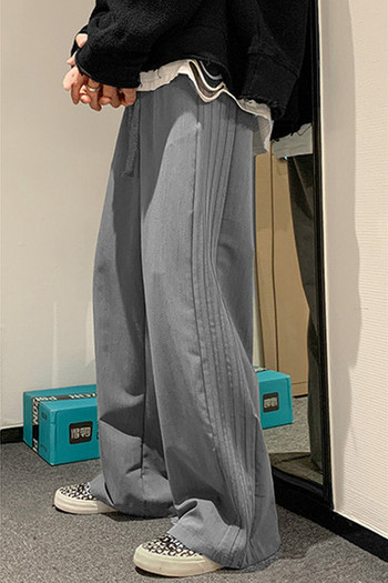 Ανδρικό καθημερινό παντελόνι - φαρδύ μοντέλο