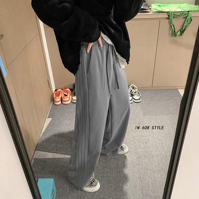 Ανδρικό καθημερινό παντελόνι - φαρδύ μοντέλο