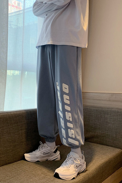 Ανδρικό παντελόνι ίσιο μοντέλο με  λάστιχο