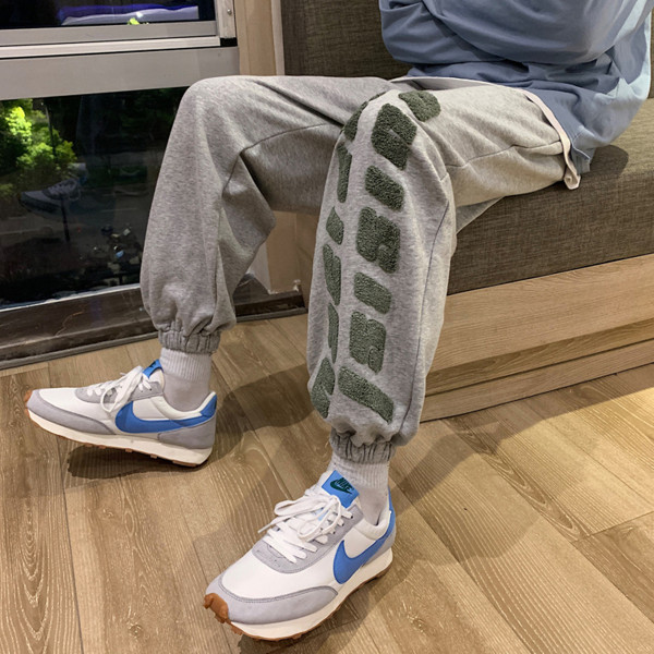 Ανδρικό παντελόνι ίσιο μοντέλο με  λάστιχο