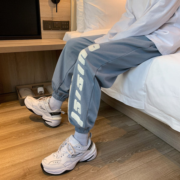 Ανδρικό παντελόνι ίσιο μοντέλο με  λάστιχο