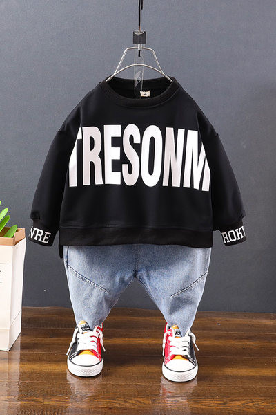 Igapäevane kaheosaline lastekomplekt poistele