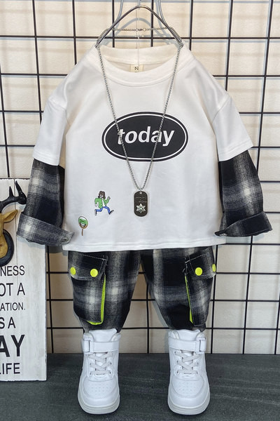 Παιδικό σετ από δύο μέρη για αγόρια σε τρία χρώματα