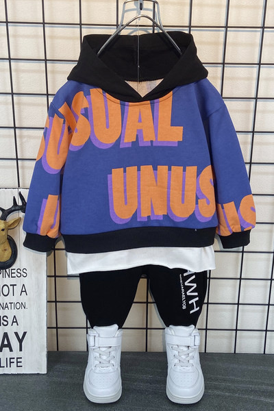 Παιδικό μοντέρνο σετ με κουκούλα 