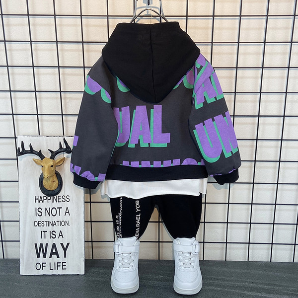 Παιδικό μοντέρνο σετ με κουκούλα 