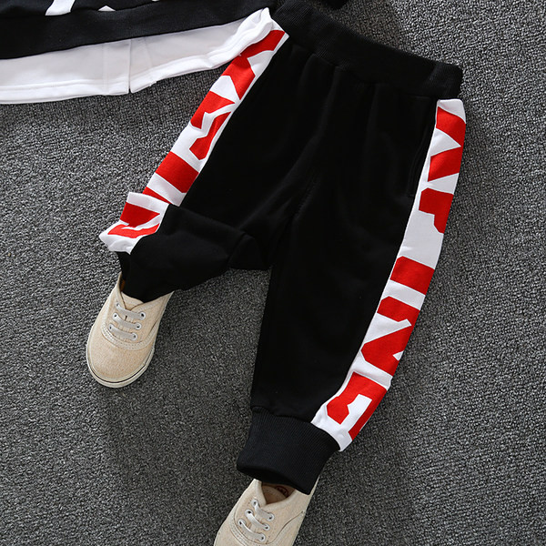 Καθημερινά παιδικά σετ από δύο μέρη με επιγραφές