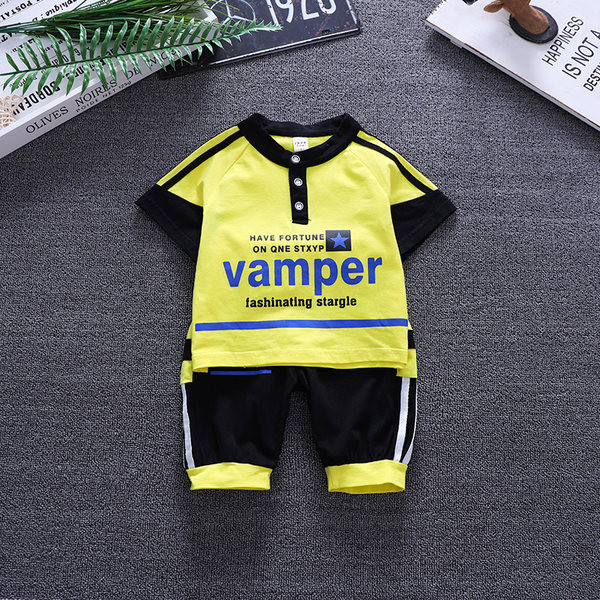 Ljetni dječji komplet za dječake iz dva dijela