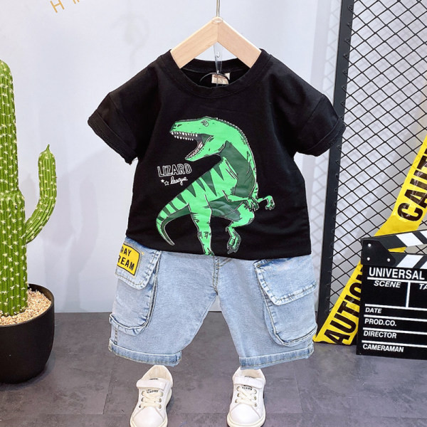 Καλοκαιρινά αγόρια σετ μπλουζών και τζιν