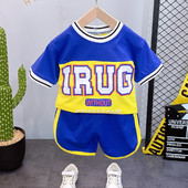 Σπορ καθημερινά σετγια αγόρια - μπλουζάκι και σορτς