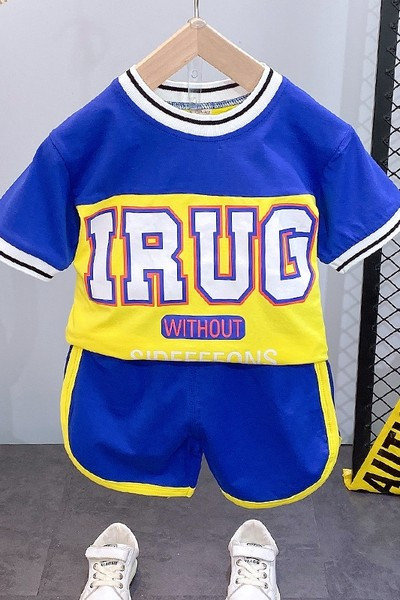 Σπορ καθημερινά σετγια αγόρια - μπλουζάκι και σορτς