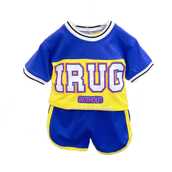 Σπορ καθημερινά σετγια αγόρια - μπλουζάκι και σορτς