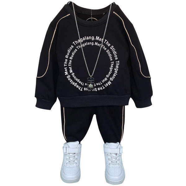 Dječji dnevni set u crnoj i crvenoj boji