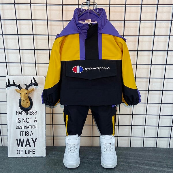 Dječji dnevni set za proljeće u tri boje