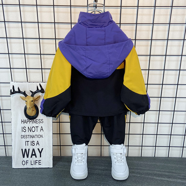 Dječji dnevni set za proljeće u tri boje