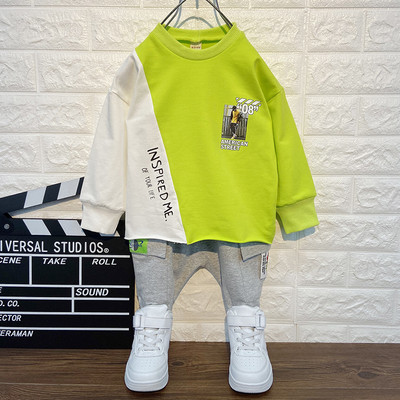 Καθημερινό παιδικό σετ σε δύο χρώματα κατάλληλο για αγόρια