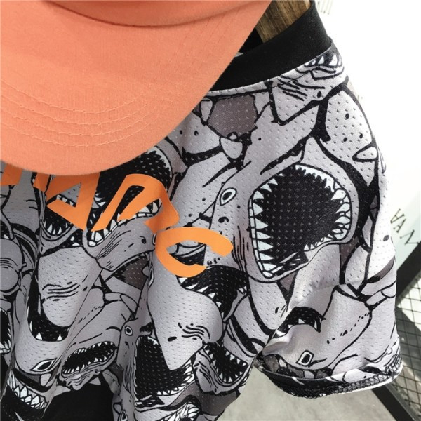 Παιδικό πολύχρωμο μπλουζάκι και σορτς - σετ για αγόρια