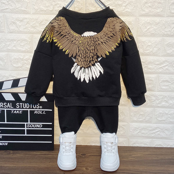 Σετ παιδικό για αγόρια σε μαύρο χρώμα