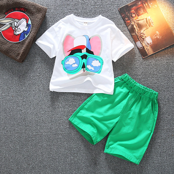 Σύγχρονο παιδικό σετ από δύο μέρη με εφαρμογή για αγόρια