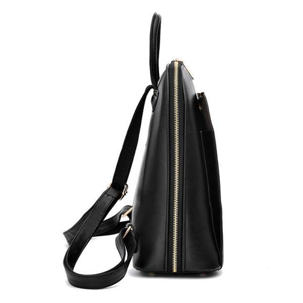 4 modelių moteriška kuprinė iš eko odos