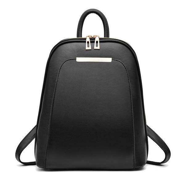 4 modelių moteriška kuprinė iš eko odos