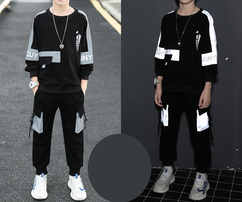 Νέο μοντέλο παιδικό σετ  για αγόρια - φούτερ και παντελόνι με τσέπες