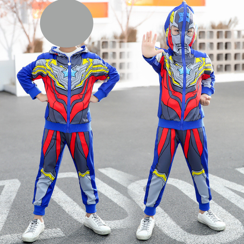 Dječji moderni komplet s kapuljačom - za dječake