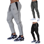 Ανδρικό αθλητικό παντελόνι με κορδόνια απλό μοντέλο