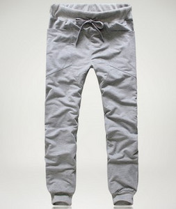 Ležerne muške sportske hlače s vezicama