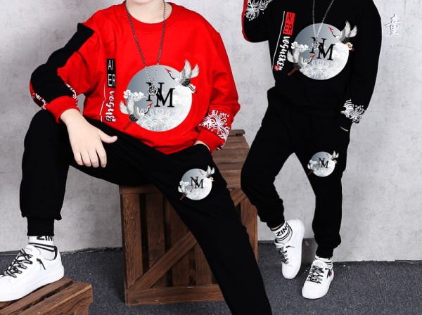 Παιδικό καθημερινό σετ με εφαρμογή - σε τρία χρώματα