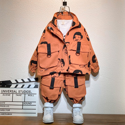 Καθημερινά παιδικά σετ με απλικέ και τσέπες