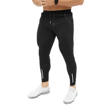 Ανδρικό αθλητικό παντελόνι λεπτό μοντέλο με τσέπες