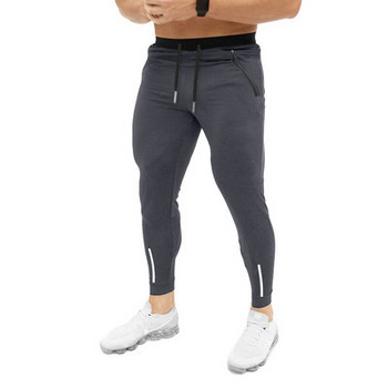 Ανδρικό αθλητικό παντελόνι λεπτό μοντέλο με τσέπες