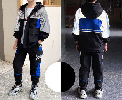 Καθημερινά παιδικά σετ από δύο μέρη με επιγραφές - για αγόρια