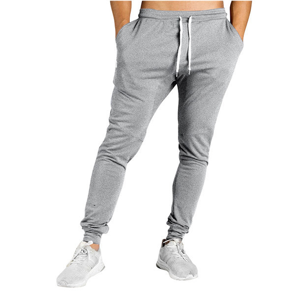 Muške hlače s džepovima na vezice i rubovima