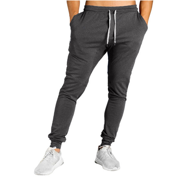 Muške hlače s džepovima na vezice i rubovima