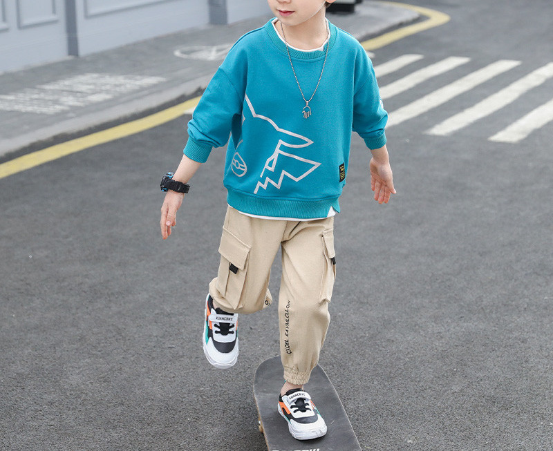 Νέο μοντέλο παιδικό φούτερ και αθλητικό παντελόνι με τσέπες