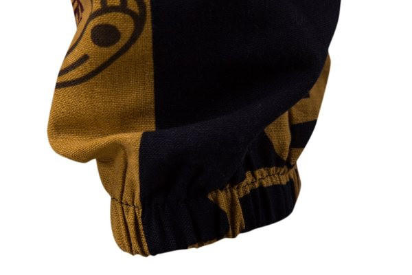 Ανδρικό παντελόνι φαρδύ μοντέλο με μοτίβο