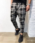 Μοντέρνο καρό παντελόνι ανδρικό